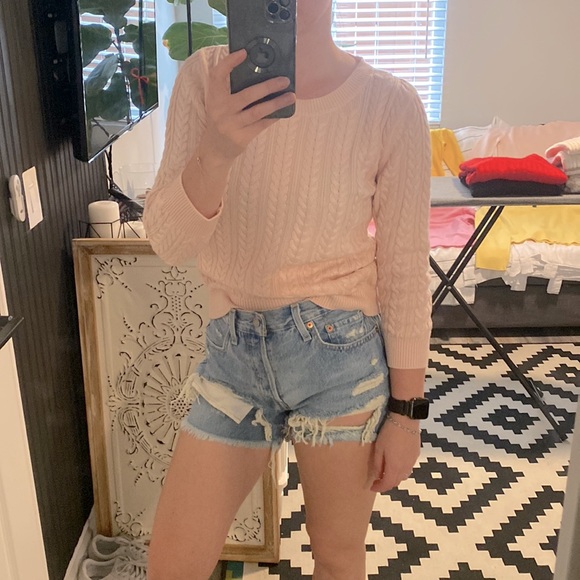 H&M pink knit sweater - Picture 8 of 9